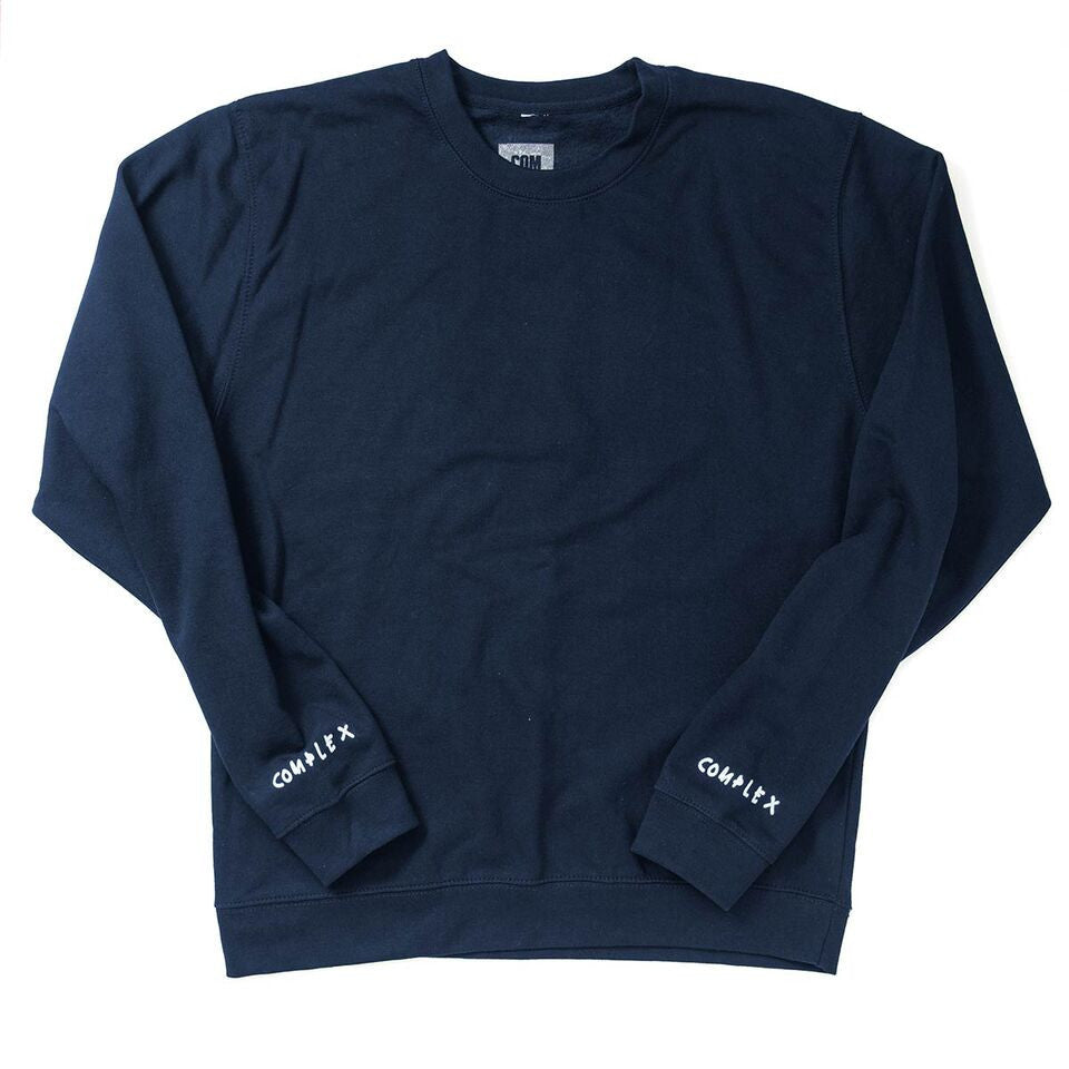 Sleeve Scrawl Crew Neck